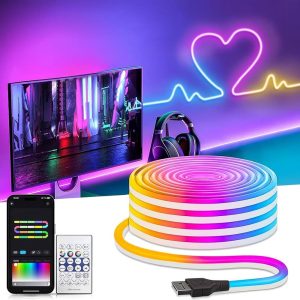 RGB Neon LED Strip Light – Smart Color Changing Room Light